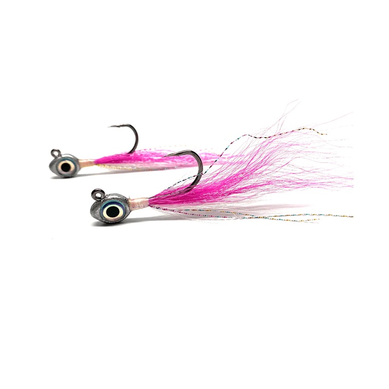 The Jig Stop Buckeye Jigs 1/8oz Chartreuse 2pk