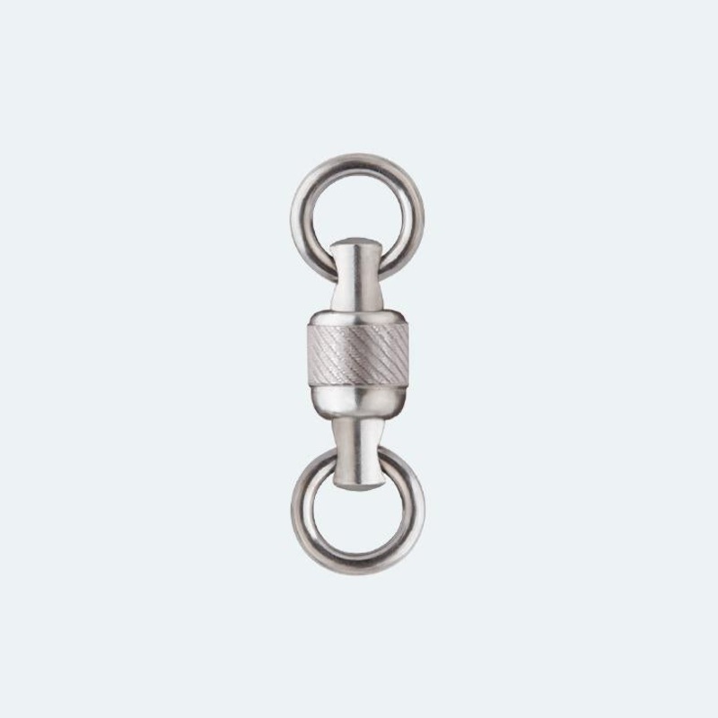 BKK Stainless Steel Ball Bearing Swivel #1 2pk 110lb