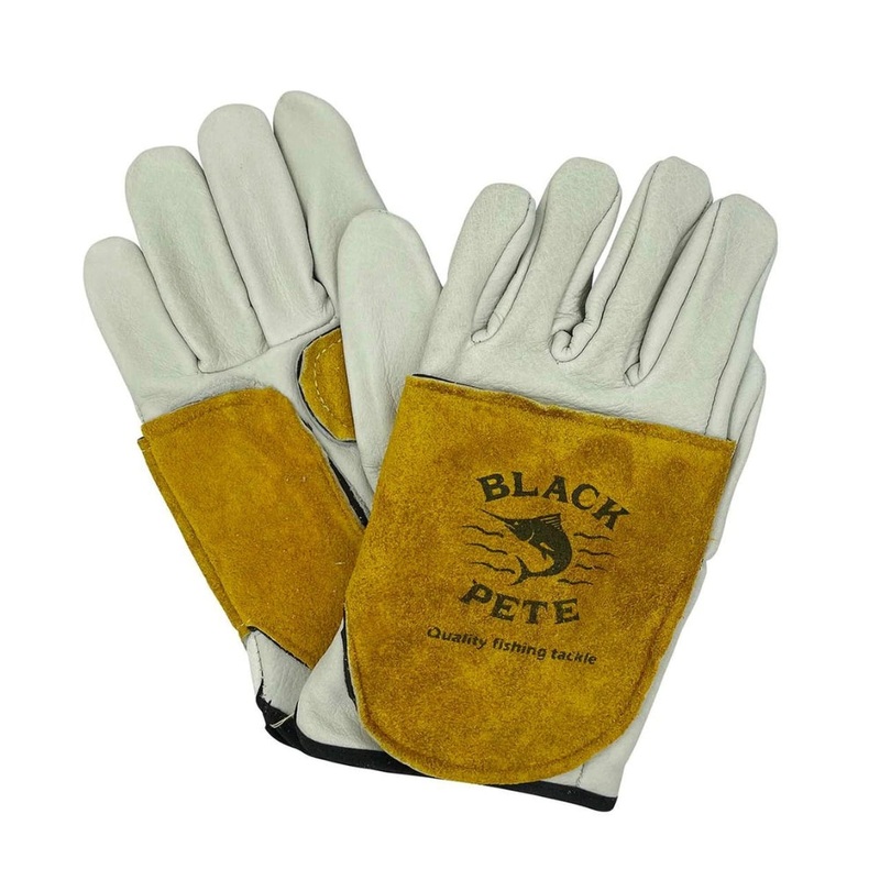Black Pete Heavy Tackle Tracing Gloves L