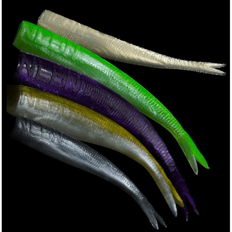 NLBN 8″ Straight Tail Green Back