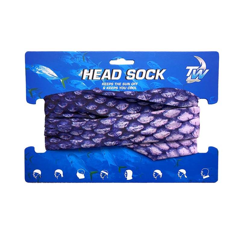 Breathable Protective Face Mask Head Sock Buff Fish Scale