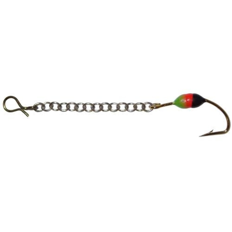Hali Glow Bead Drop Chain Hooks 35MM Black/Red/Green