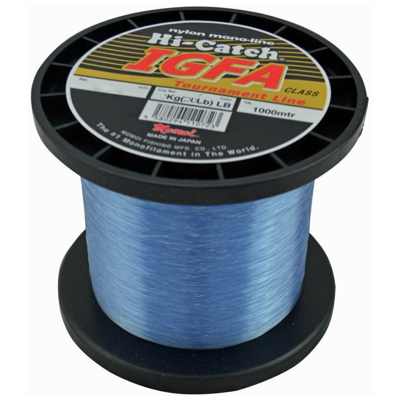 Momoi Hi-Catch 1000m IGFA Monofilament Line 10KG YELLOW