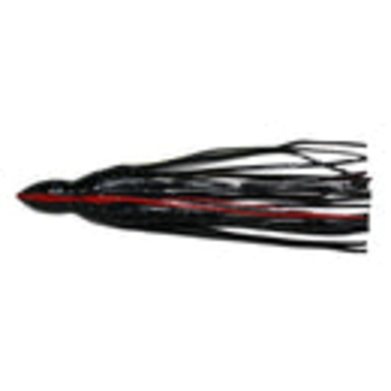 Seaworx Octopus Skirts 8.5 Inch FLAKY BLACK 20-0700-0