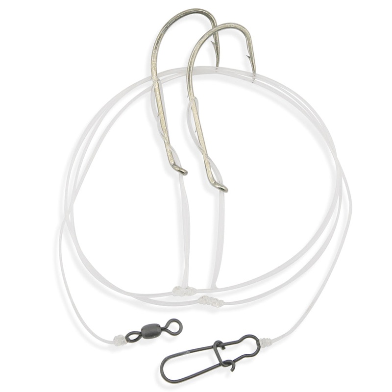 Aqua-Clear Hi-Lo Clam Surf Rig with Baitholder Hooks