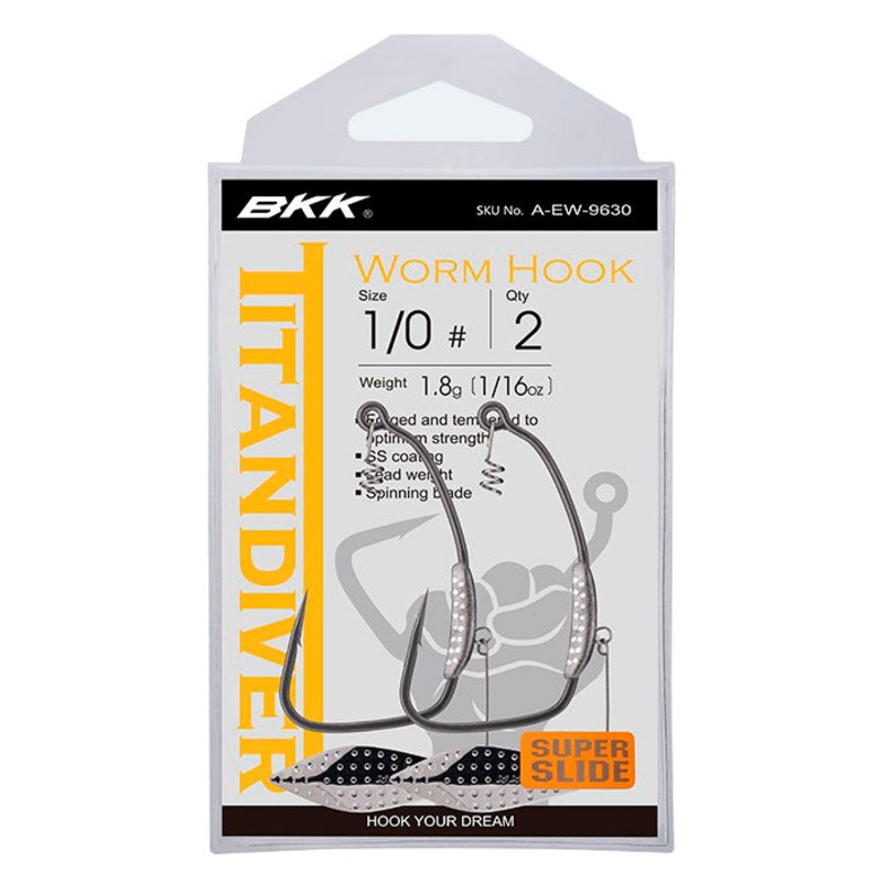 BKK Titandiver Swimbait Hook 1/0# – 1/16oz