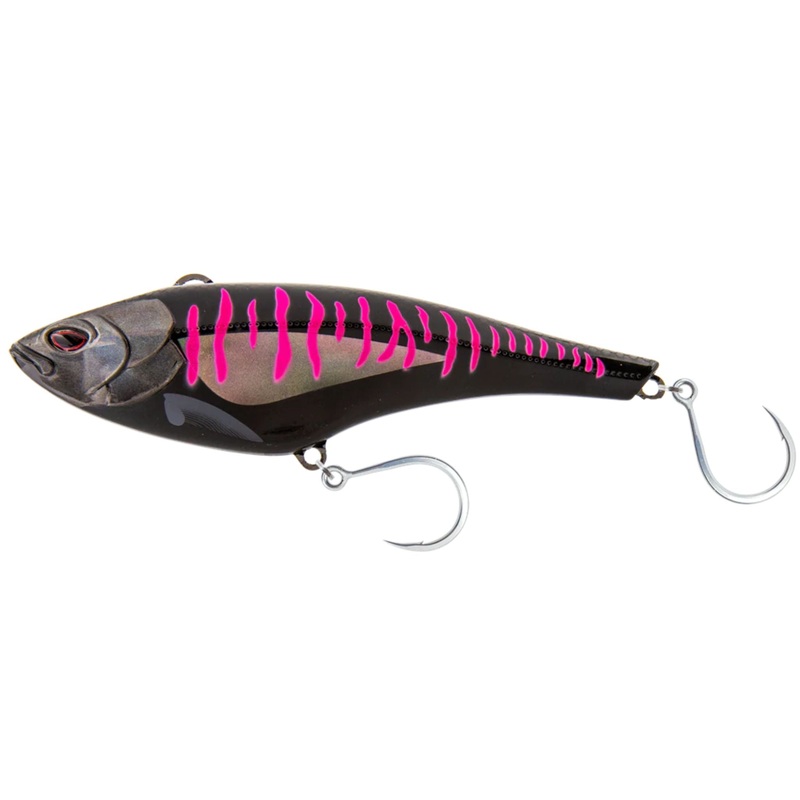 Nomad Design Madmacs Black Pink Mackerel 8″ (Sinking)