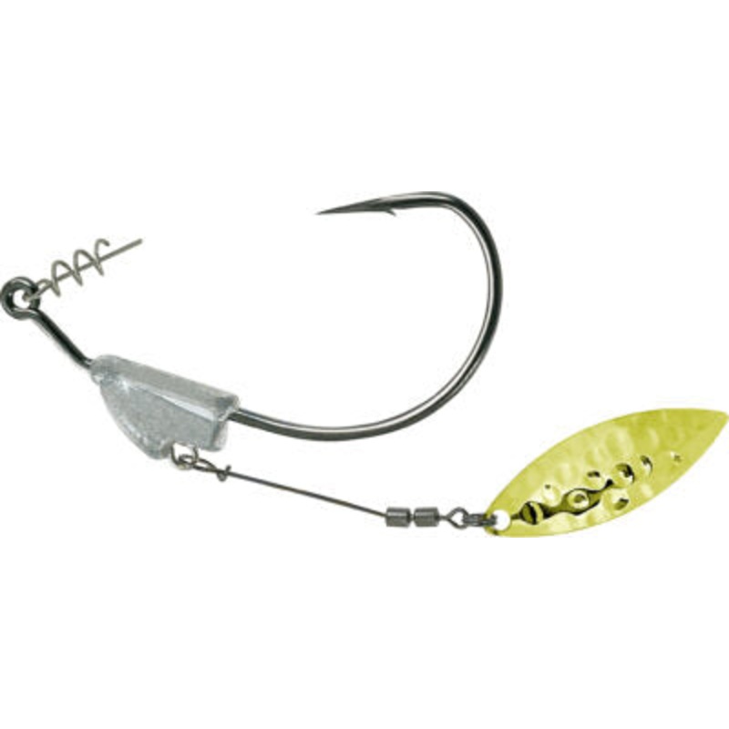 Owner Flashy Swimmer – Gold Willow Leaf SIZE 1/0 – 1/8OZ GOLD WILLOW L