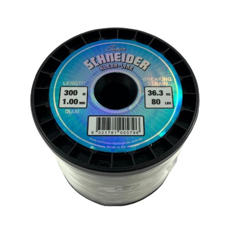 Schneider Klear Mono Line 80lb x 300m 80lb White