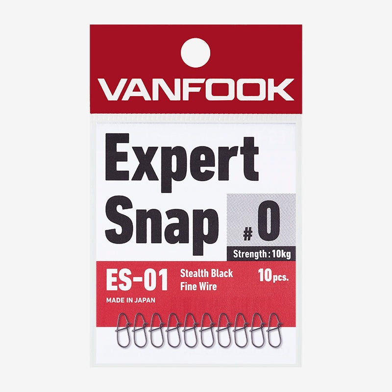 Trout Snap – Vanfook – ES-01 Expert Snap #00 (10pcs)