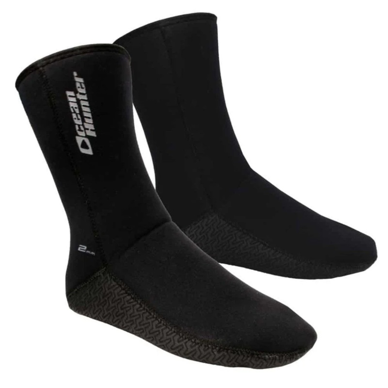 Ocean Hunter Plush Sock 3mm XS Black