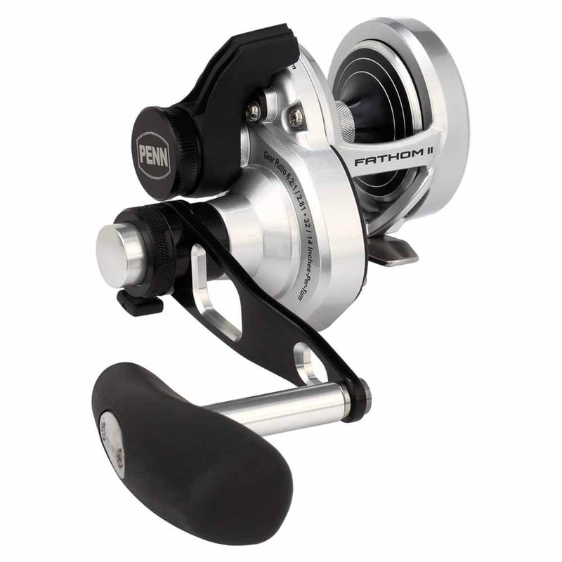 Penn Fathom II Single Speed Lever Drag Reels 10XNLD