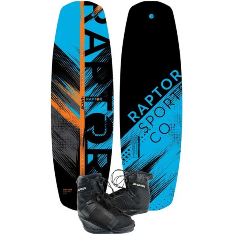Raptor Vice Wakeboard 139cm W/Freeide Boots 8-12 Black