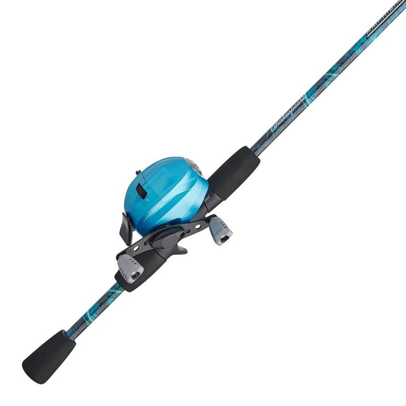 Shakespeare Amphibian Camo Spincast Combo Blue
