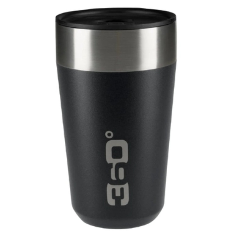 360 Degree Vacuum Insulated Travel Mug 475ml LARGE Black