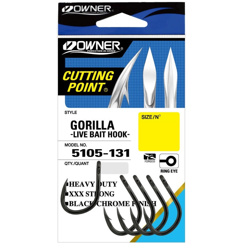 Owner 5105 Gorilla Hook 10/0