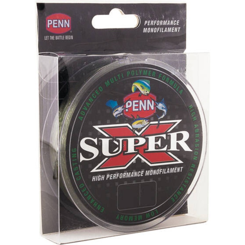 Penn Super X 12lb Dark Green