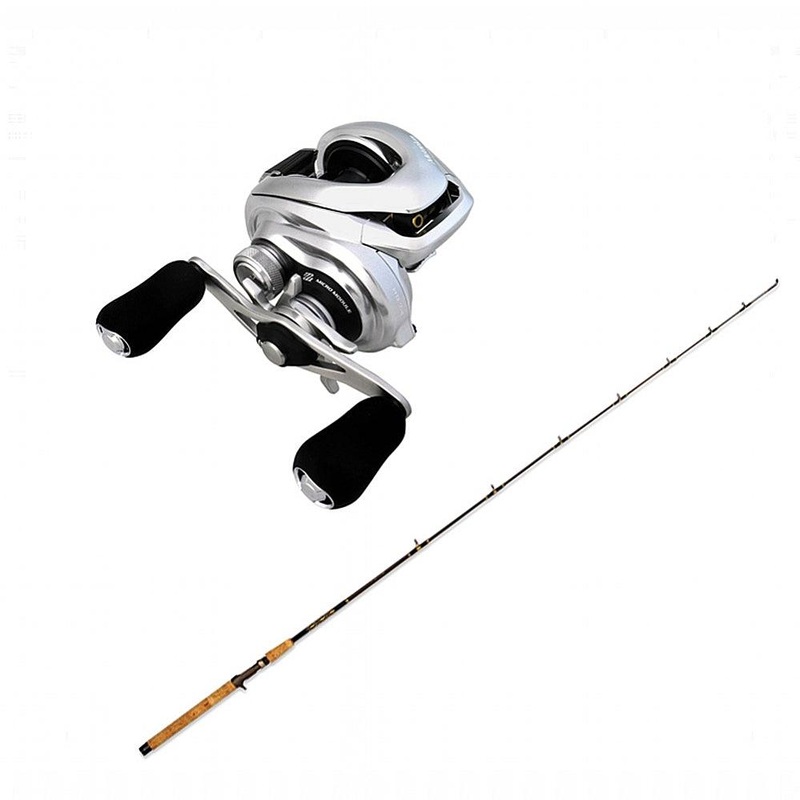 Shimano Metanium MGL151 with PGC 8-17 6’6″ CHAOS Gold Combo