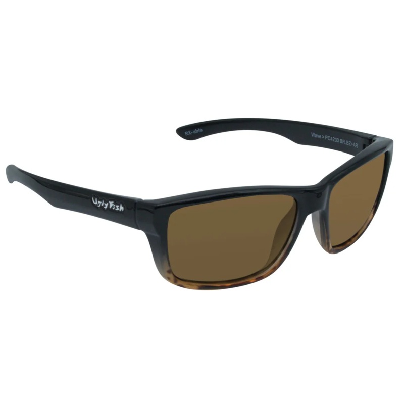 Ugly Fish Wave Polarised Sunglasses PC4233 Brown Frame / Bronze Lens