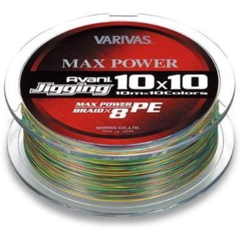 VARIVAS New Avani Jigging 10*10 MAX 300m #3.0-0.275mm-48Lbs