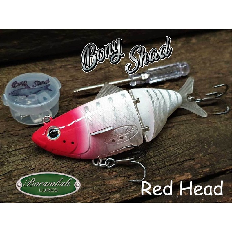 Barambah Bony Shad Swimbait Lure Mega Clearance Fluro Pink