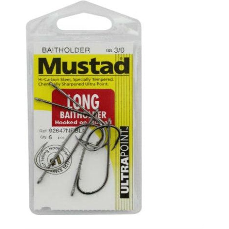 Mustad Long Baitholder Hooks 1