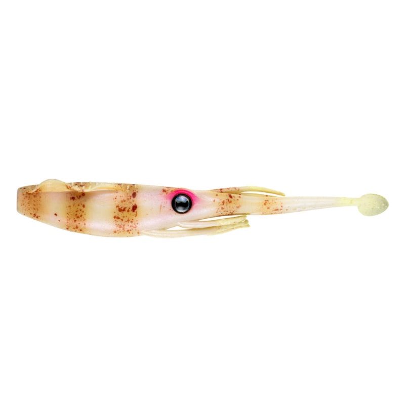 Nomad Live Ops Jerk Squid Soft Plastic SANDY PEARL 2.5 INCH