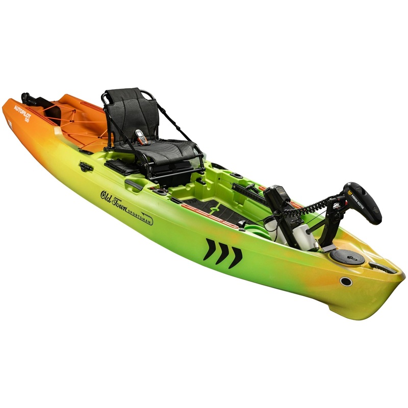 Old Town Limited Edition Fire Tiger Sportsman AutoPilot 120 Kayak – BLEM Model Fire Tiger