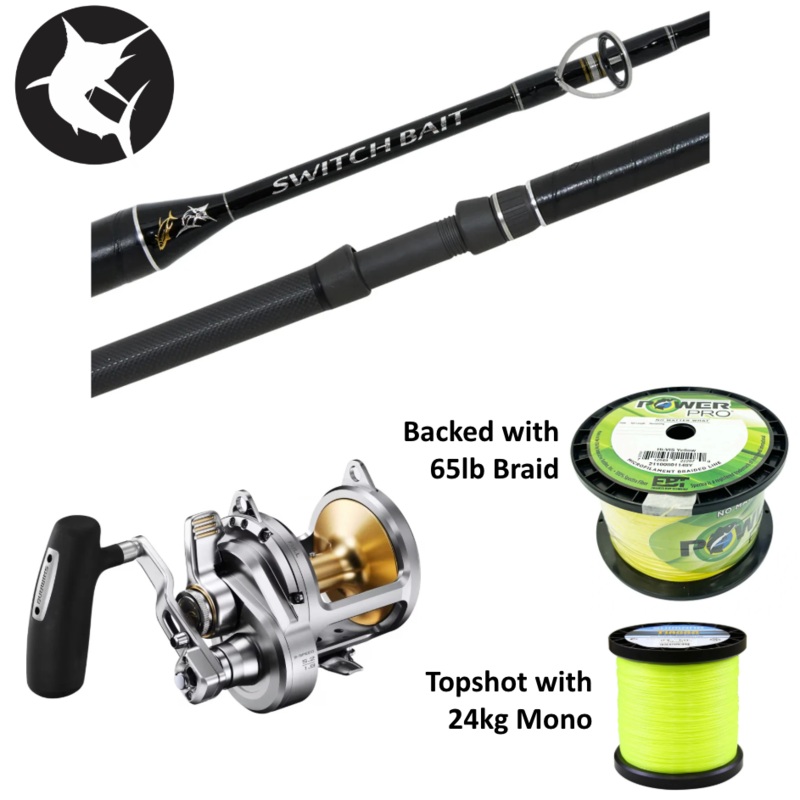 Shimano Switchbaiting Overhead Game Combo – Switchbait 30-50SU / 2023 Talica 25A