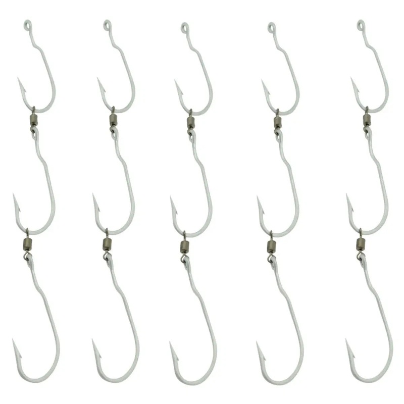 Tru Turn Gang Hooks 3 Hook Rig (5 Rigs) Size 1
