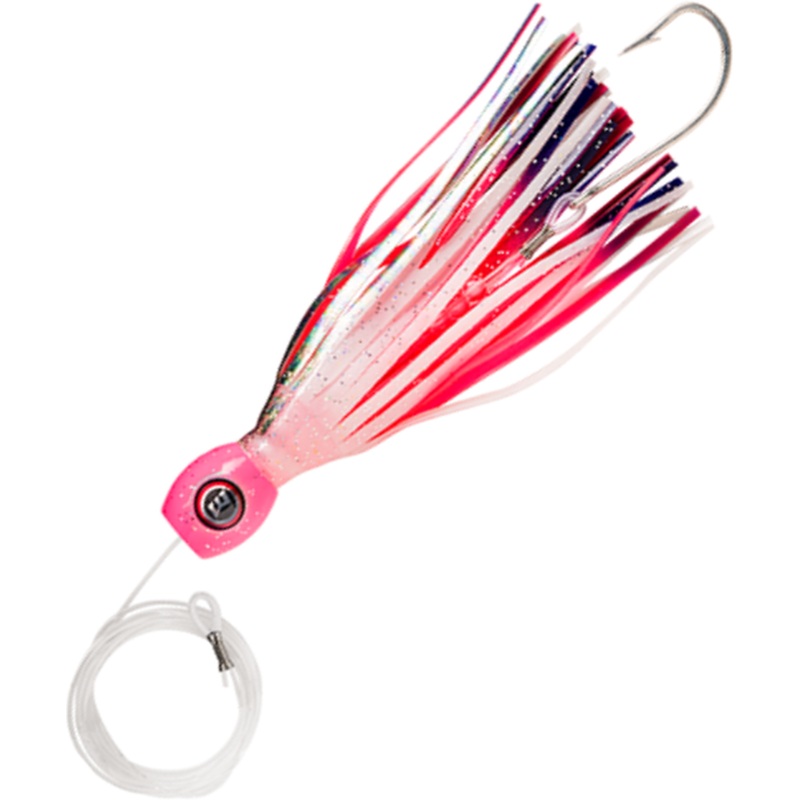 Williamson High Speed Sailfish Catcher Skirted Trolling Lure 4.5in Candy Floss