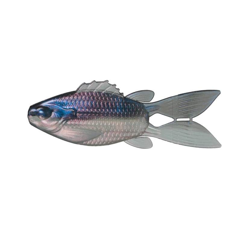 6th Sense Flipgill Ghost Pro Shad 3.8″ 6pk