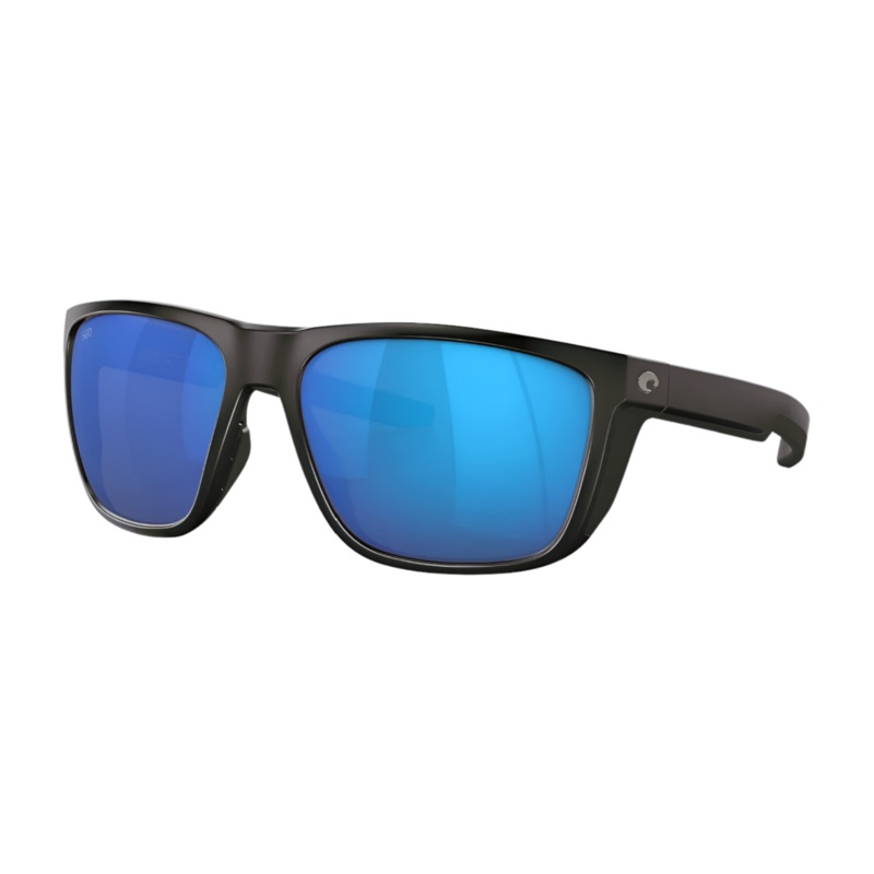 Costa Ferg Polarized Sunglasses Matte Black | Blue Mirror 580G