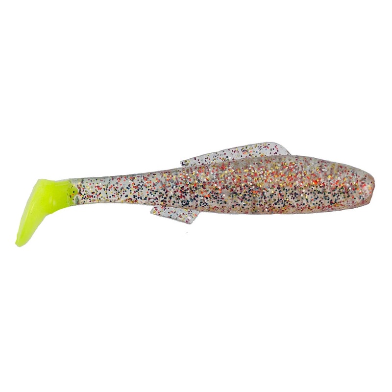 H&H Cocahoe Minnow – 10 Pack Shrimp/Chartreuse Tail 3″ (10 Pack)