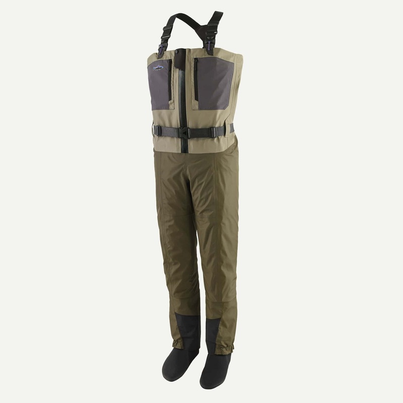 M’s Swiftcurrent Traverse Zip Front Waders River Rock Green SRM