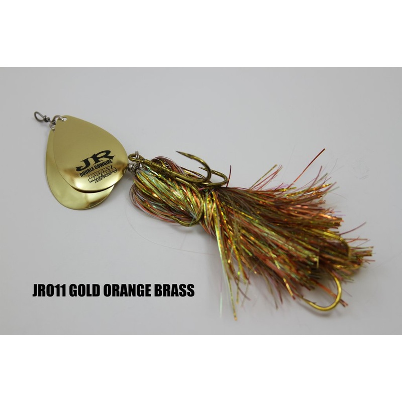 Musky Mayhem Jr Double Cowgirl Gold Orange Brass