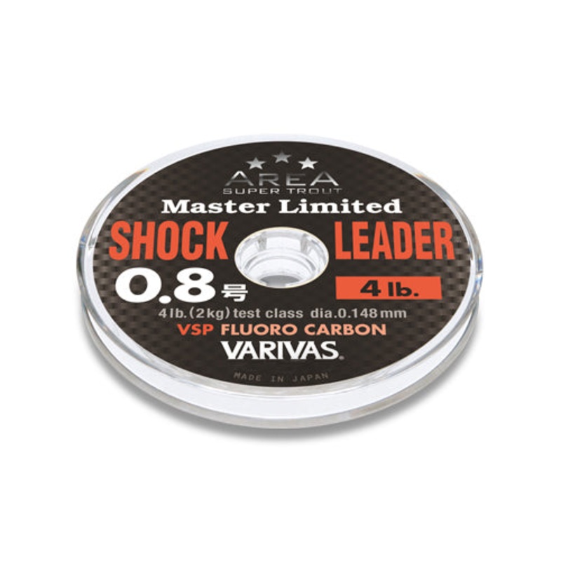 VARIVAS Trout Area MLD Shock Leader VSP Fluoro 30m #0.6/0.128mm