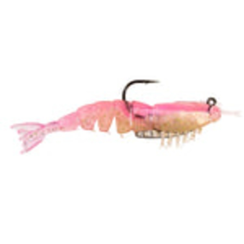 Z-Man EZ Shrimp Rootbeer/Chartreuse Tail
