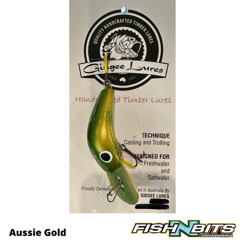 Gidgee – Wilbarra Fatty 80mm Aussie gold