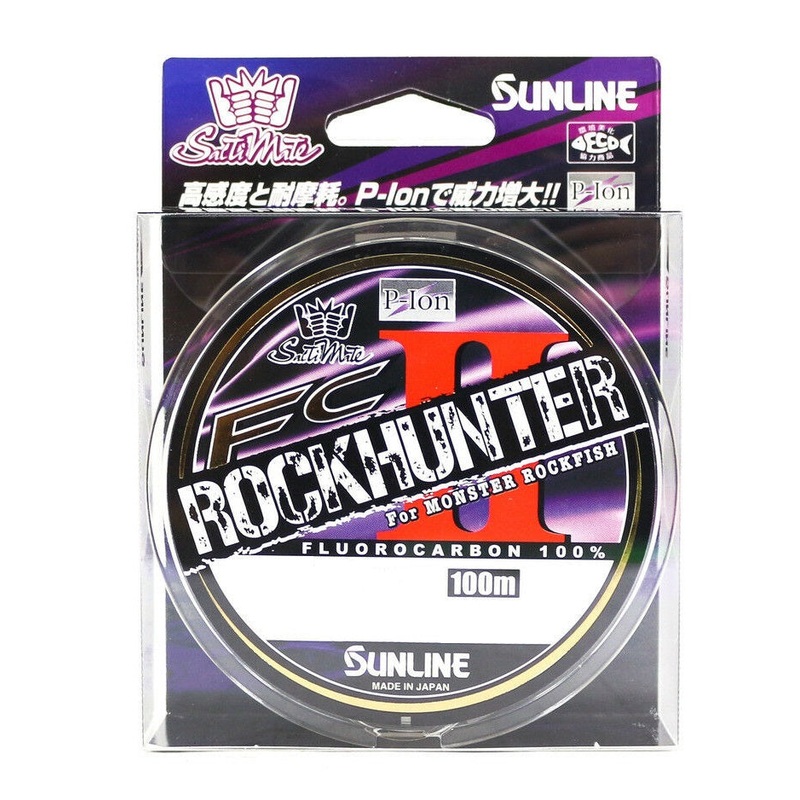 Sunline FC Rock Hunter II Fluorocarbon Leader 100m 10lb