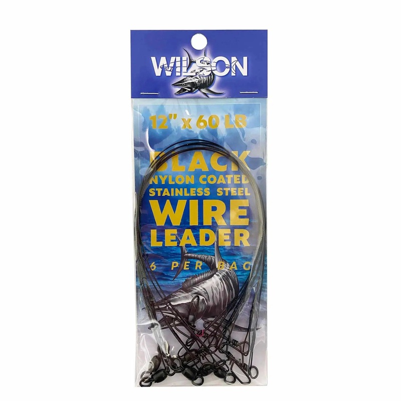 Wilson Deluxe Wire Leader 12″ 40lb