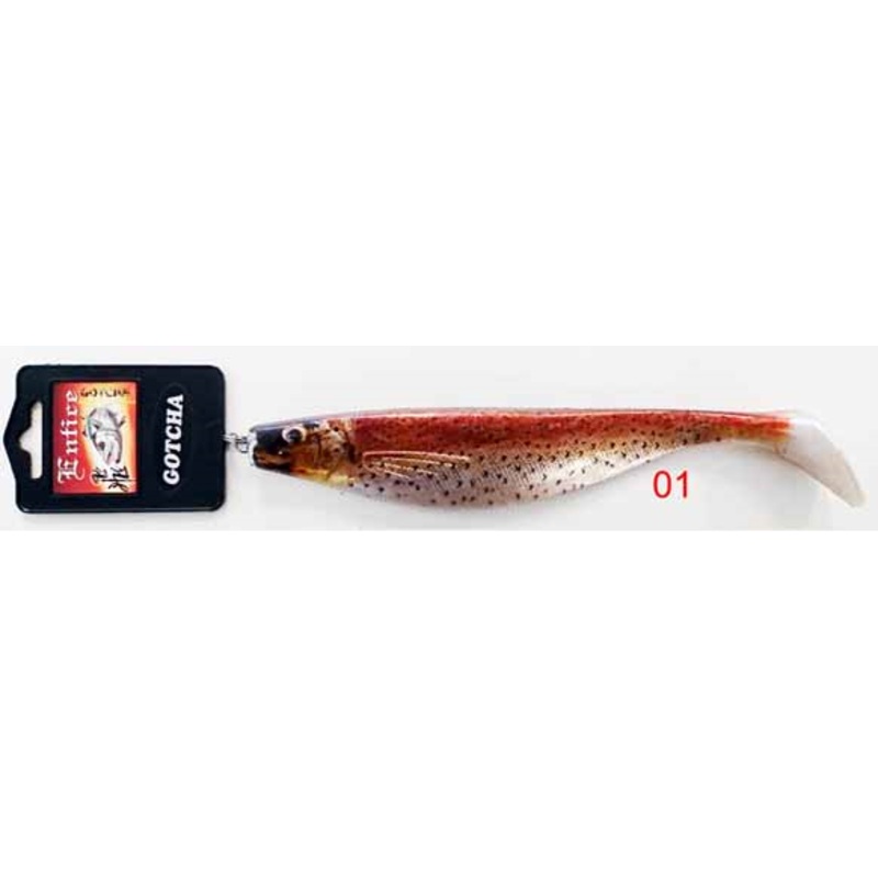 Entice Gotcha Shad Junior Soft Plastic Fishing Lure C01