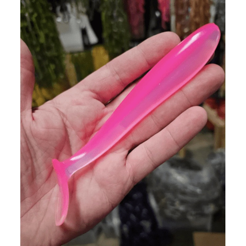 Gravity Tackle Paddle Tail 4″ Pearly Magic