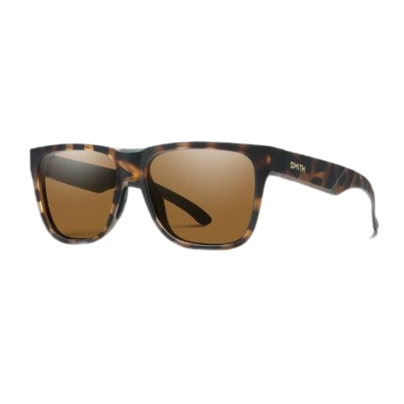 SMITH LOWDOWN 2 Matte Black + ChromaPop Polarized Blue Mirror Lens 00356QG