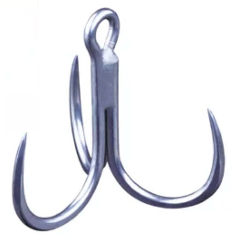BKK 6071 BL-7X-HG GT Rex Treble Barbless Hook Size 5/0