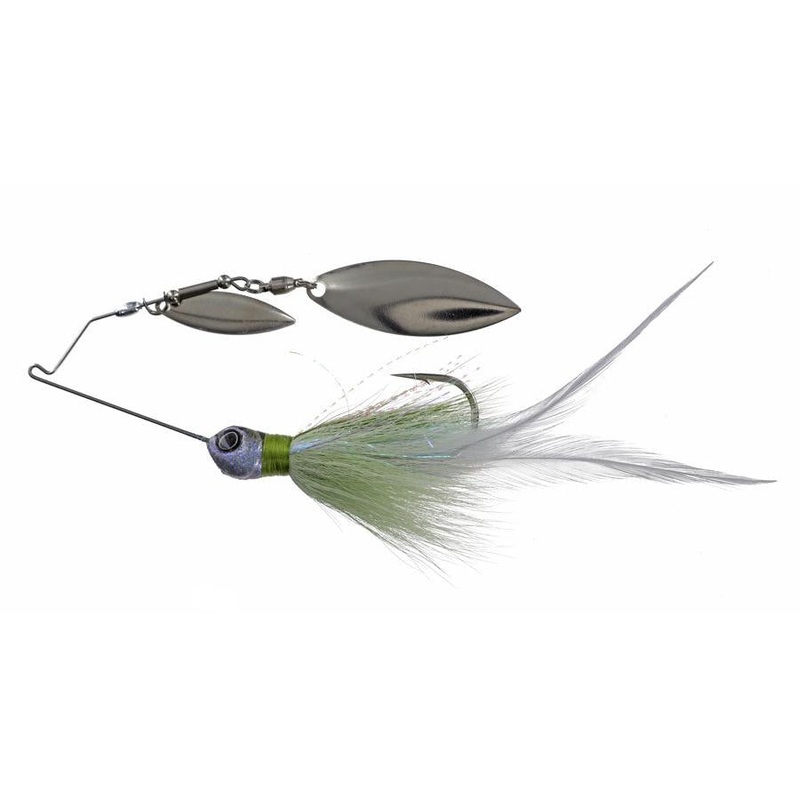Hudson Hammer Spinnerbait Olive Shad 1/2oz