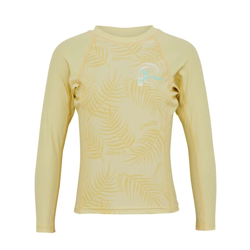 O’Neill Girls Toddler LS Rash Tee 1 YELLOW