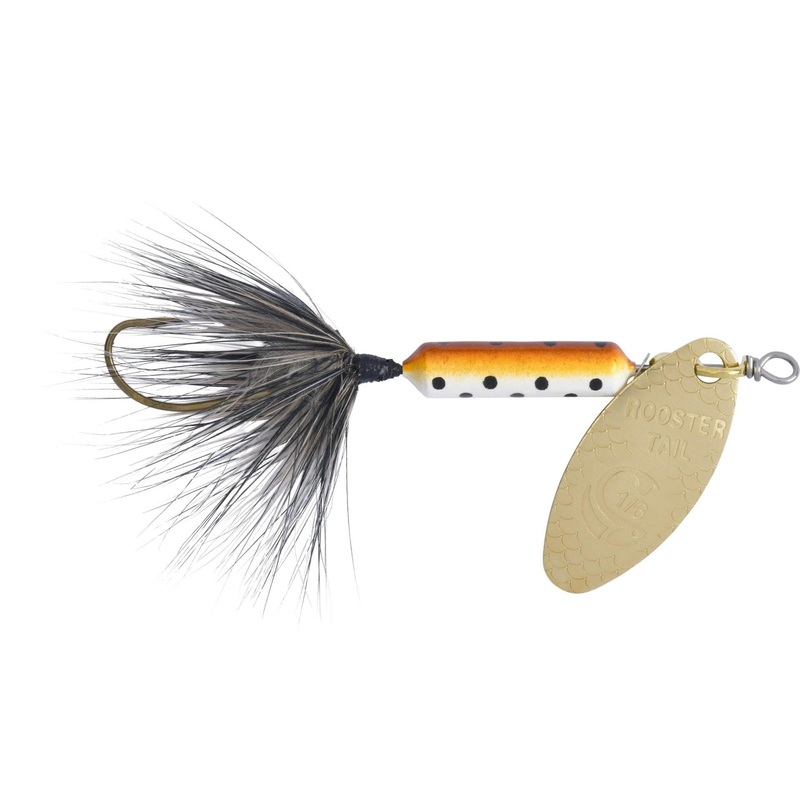 Original Rooster Tail with Single Hook Brown Trout 1/16oz
