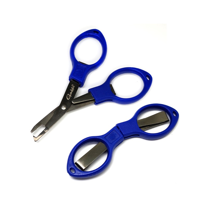 Gamakatsu Folding Braid Scissors with Split Ring Plier