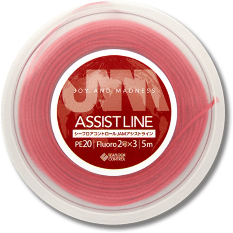 SEAFLOOR CONTROL JAM Assist Line PE #10 / Core fluorocarbon #1.5 / 1 strands / 5m